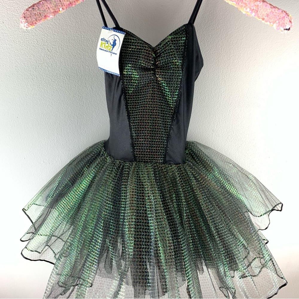 Black Iridescent Dance Tutu